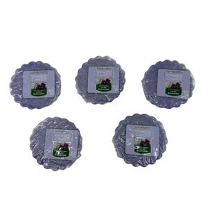 NEW Yankee Candle Lilac Blossoms Wax Melt Tarts 0.8oz 5 Pack Purple Floral Scent